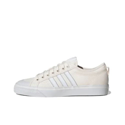 Adidas Originals NIZZA Покрытие Slip-Resistant Низкие Кроссовки для Скейтбординга Мужские Бежевые