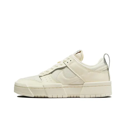 Nike Dunk Disrupt Slip Resistant Abrasion Resistant Легкий Low Топ Кроссовки для скейтбординга Женские Coconut Milk