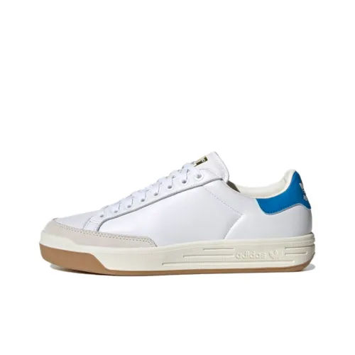 Adidas Originals Rod Laver Устойчивые к истиранию Низкие Кроссовки для скейтбординга Мужские Белые и Синие