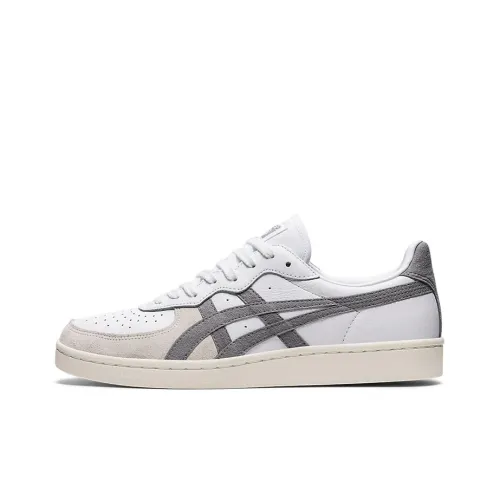 Onitsuka Tiger GSM Low Топ Скейтборд Кроссовки Унисекс Серый Белый