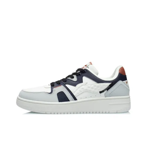 Подкладка Slip-Resistant Shock Absorbers с устойчивостью к истиранию Низкие кеды для скейтбординга Мужские Белый Черный