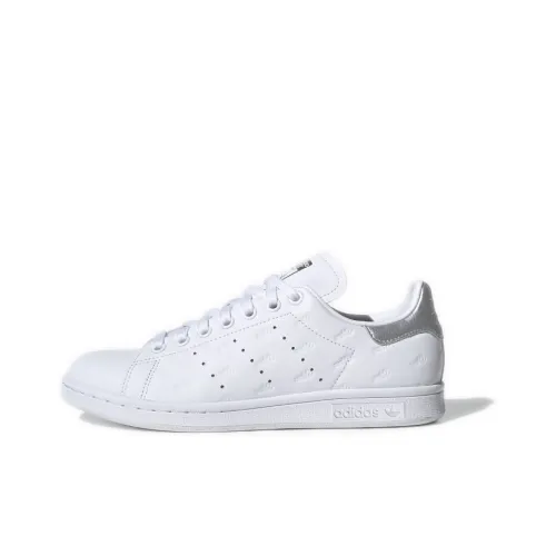 Adidas Originals StanSmith противоскользящие низкие кроссовки для скейтбординга женские серебристый ласточкин хвост