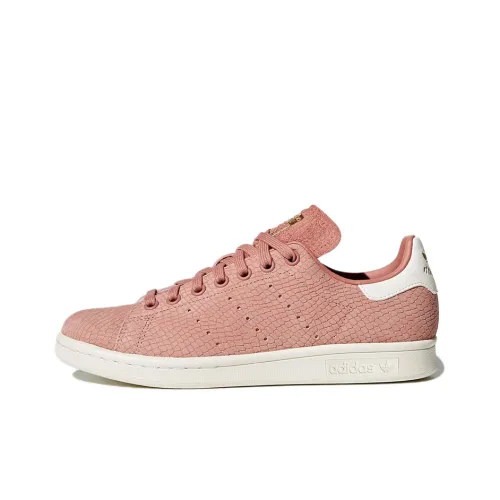 Adidas Originals Stan Smith Покрытие Slip-Resistant Легкий Низкий Топ Скейтбординг Кроссовки Женские Дымчато-Серый Розовый
