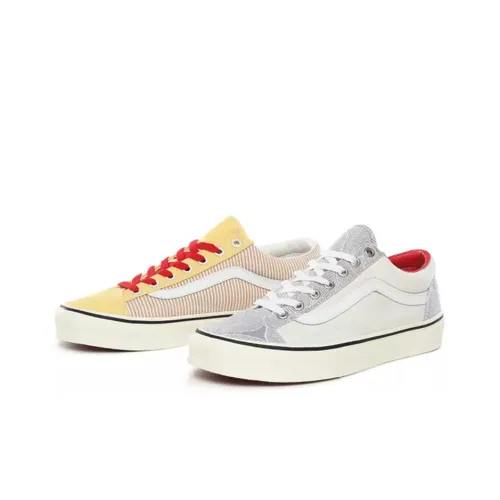 VANS Style 36 Low Топ Скейтборд Кроссовки Унисекс Белый Серый