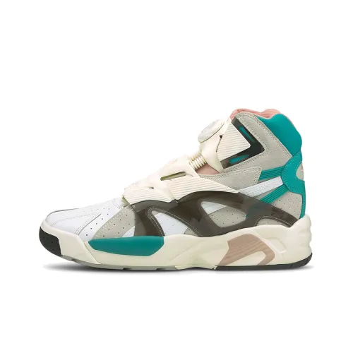 PUMA Disc System Оружие Discstory Высокий Топ Кроссовки для скейтбординга Мужской Хаки Зеленый