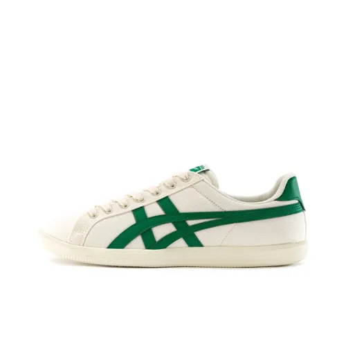 Onitsuka Tiger DD Trainer Покрытие Slip-Resistant Баланс Легкий Низкий Топ Скейтборд Кроссовки Unisex Light Серый Зеленый