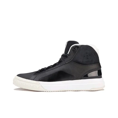 Onitsuka Tiger Fabre MP Покрытие Slip-Resistant MID Топ Скейтборд Кроссовки Унисекс Черный