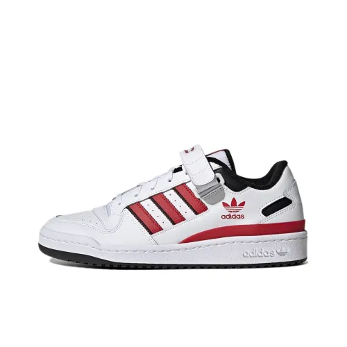 Adidas Originals FORUM 84 Low 'S' Low Топ Скейтборд Кроссовки Унисекс Белый Красный Черный