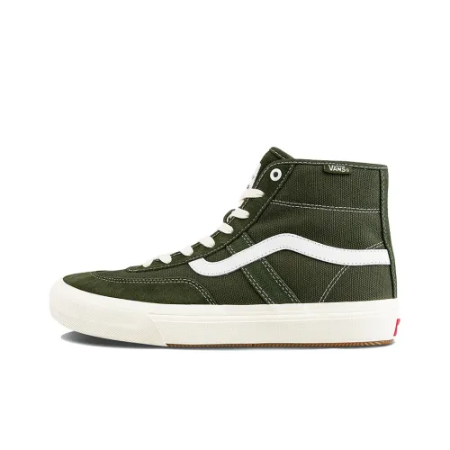 VANS Gilbert Crockett Pro High Топ Скейтборд Кроссовки Унисекс Армейский зеленый