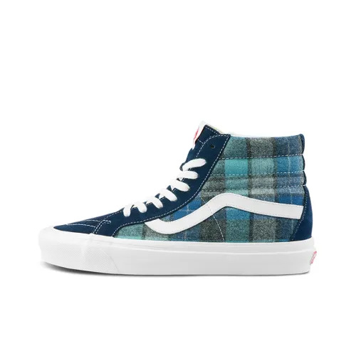 PENDLETON x VANS Style 38 Высокие Кроссовки для скейтбординга Унисекс Синие