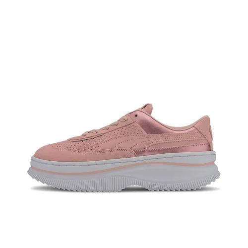 PUMA DEVA Soft Low Top Скейтборд Кроссовки Женские Розовые Белые