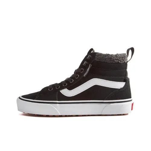 Vans Filmore Hi Легкие Высокие Кроссовки для скейтбординга Женские Черные