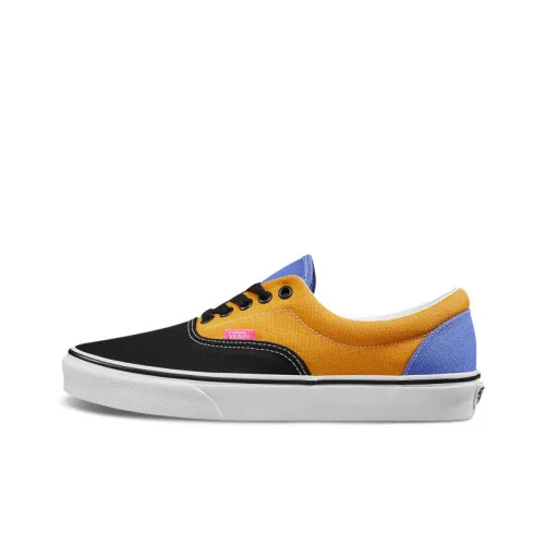VANS Era Low Топ Скейтборд Кроссовки Унисекс Черный Желтый
