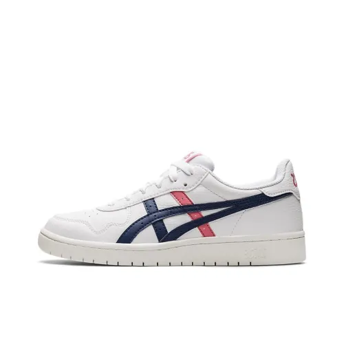 Asics JAPAN S Slip Resistant Abrasion Resistant Дышащий Низкий Топ Скейтборд Кроссовки Женские Белый Синий Розовый