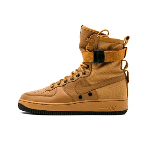 Nike Air Force 1 Desert Orche противоскользящие высокие кроссовки для скейтбординга женские Wheat