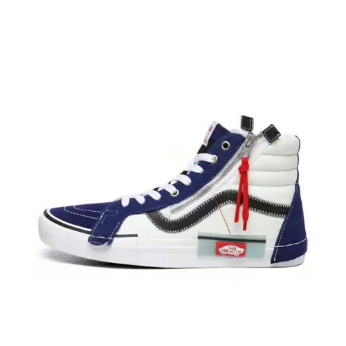 VANS SK8 Reissue Кепка Высокие Кроссовки для скейтбординга Унисекс Синие