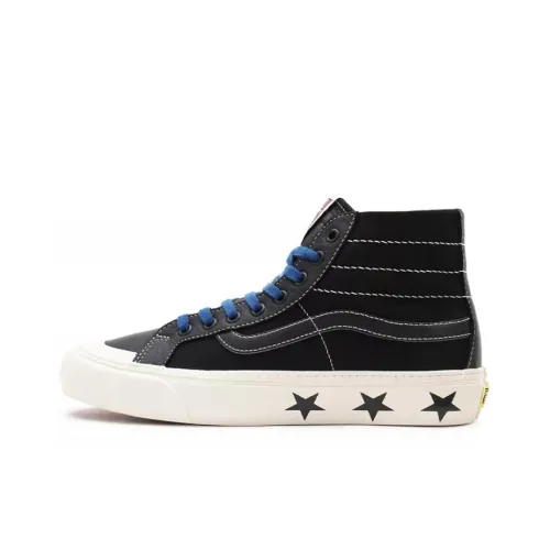 VANS SK8 Decon SF High Топ Скейтборд Кроссовки Унисекс Черный Синий