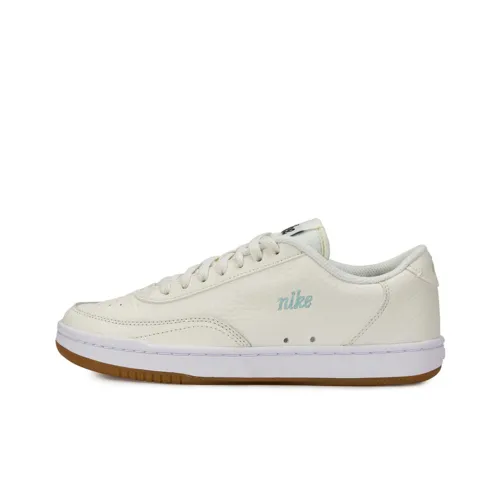 Nike Court Vintage PRM Low Топ Скейтборд Кроссовки Женские Светло-Желтый Белый