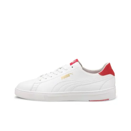 PUMA Serve Pro Lite Low Топ Скейтборд Кроссовки Унисекс Белый Красный