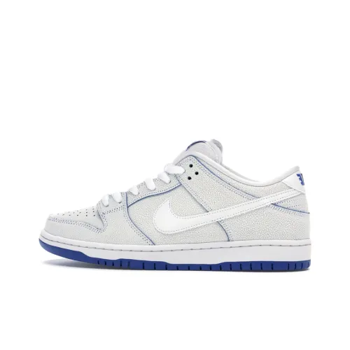 Nike Dunk SB PRM Low Топ Скейтборд Кроссовки Унисекс Белый Синий