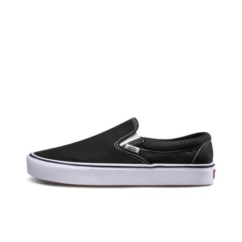 VANS Slip-on Low Top Скейтборд Кроссовки Unisex Черный Белый