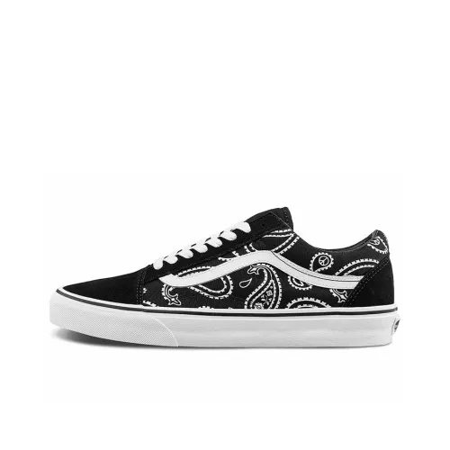 VANS Old Skool Collection Низкие Кроссовки для Скейтбординга Унисекс Черный Белый