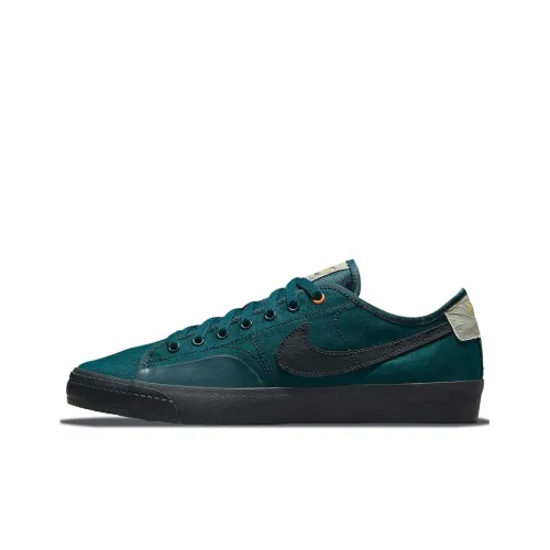 Daan Van Der Linden x Nike SB Blazer Slip-Resistant Shock Absorbers Легкий Низкий Топ Скейтборд Кроссовки Мужской Яшма