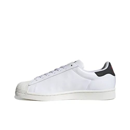 Adidas Originals Superstar Pure Low Топ Скейтборд Кроссовки Мужские Белые
