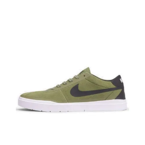 Nike SB Bruin Hyperfeel противоскользящие устойчивые к истиранию дышащие низкие кеды для скейтбординга мужские оливково-зеленые