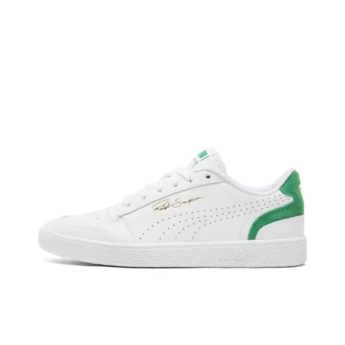 PUMA Ralph Sampson Low Топ Скейтборд Кроссовки Унисекс Белый Зеленый
