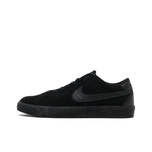 nike Bruin SB PREMIUM SE Slip-resistant Low Top Скейтборд Кроссовки Мужские Warrior Черный