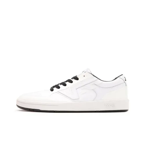 Vans Легкие и Дышащие Низкие Кроссовки для Скейтбординга Унисекс Белые