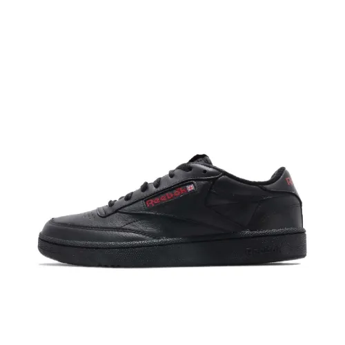 Reebok Club C Series Low Топ Скейтборд Кроссовки Мужские Черные