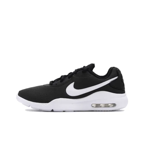 Nike Air Max Oketo Low Топ Скейтборд Кроссовки Женские Черный Белый
