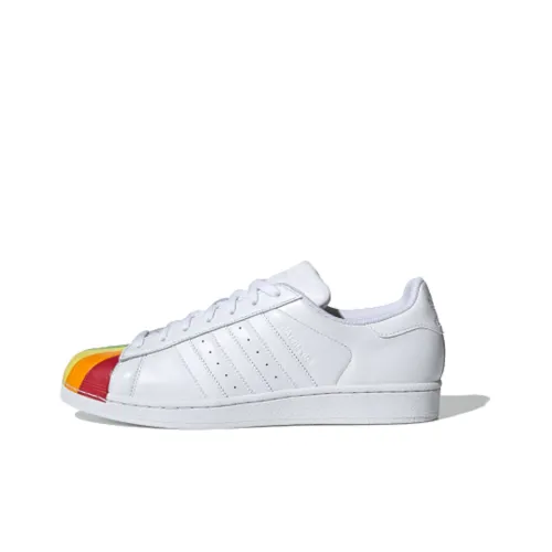 Adidas Originals Superstar Series Low Топ Скейтборд Кроссовки Женские Радужные