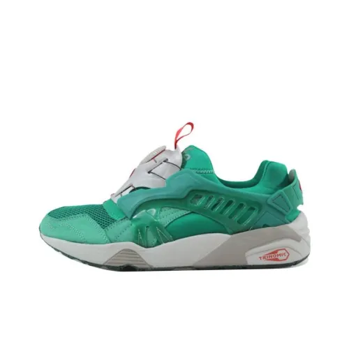Trinomic X ALIFE X PUMA Disc Blaze Амортизация Низкий Топ Casual Унисекс Циан