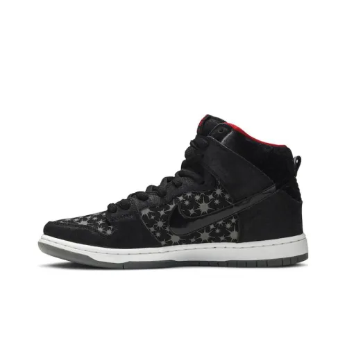 Nike Dunk Brooklyn Projects Paparazzi High Топ Скейтборд Кроссовки Унисекс Черный