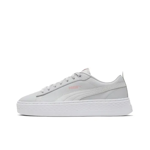 PUMA Suede Series Low Топ Скейтборд Кроссовки Женские Серые