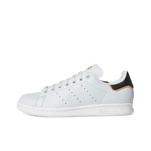 Adidas Originals StanSmith Low Топ Кроссовки для скейтбординга Женские Белый Черный Оранжевый