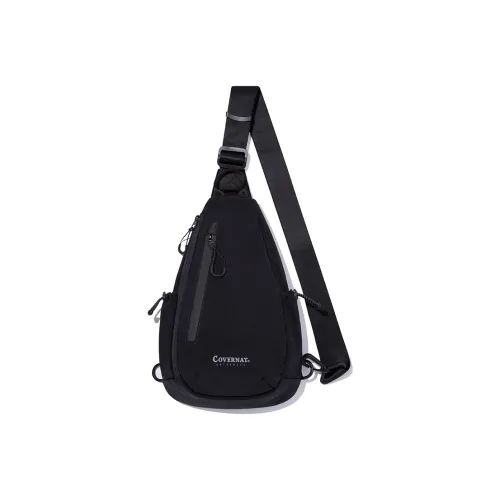 COVERNAT Слинг-сумки Черный Унисекс