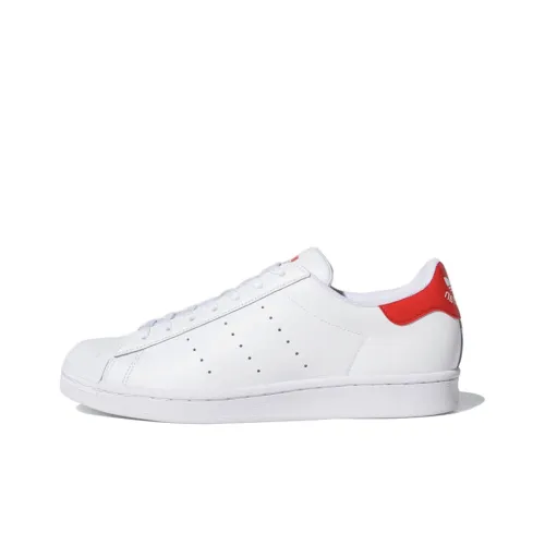 Adidas Originals StanSmith Superstar Нескользящий Легкий Низкий Топ Скейтборд Кроссовки Мужские Красные