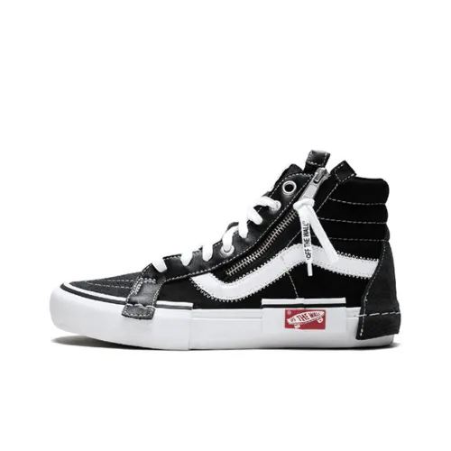VANS SK8 Vault Cap LX High Топ Скейтборд Кроссовки Унисекс Черный Белый