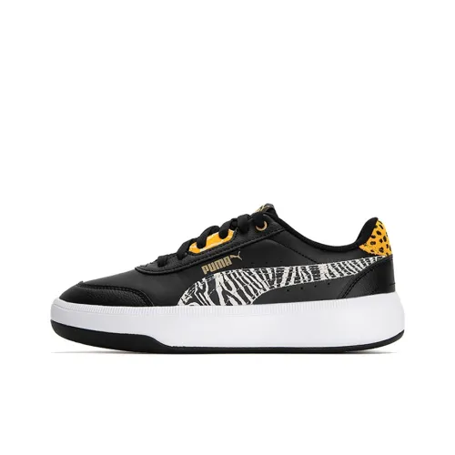 PUMA Tori Safari Low Топ Скейтборд Кроссовки Женские Черный Белый