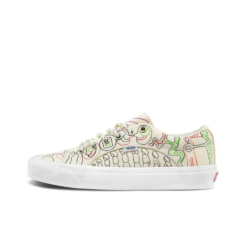 GEOFF MCFETRIDGE x VANS Vault OG Lampin LX Low Top Скейтборд Кроссовки Унисекс Экрю
