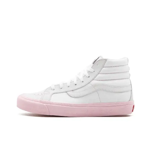 Vans SK8 LX 'Anti Social Club' Высокие Кроссовки для Скейтбординга Унисекс Белый Розовый