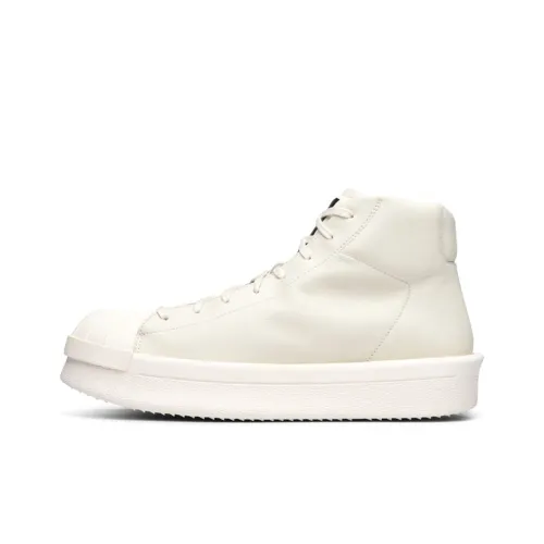 RICK OWENS совместный бренд x Adidas Mastodon Pro Model 2 Нескользящие Легкие Высокие Кроссовки для скейтбординга Мужские Молочно-белые