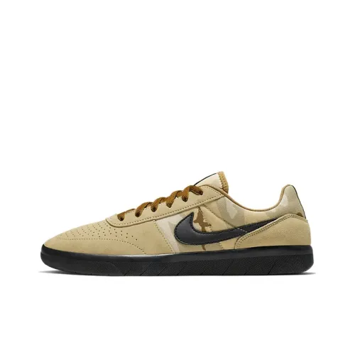 Nike SB Team Classic Slip-on Легкий Низкий Топ Скейтборд Кроссовки Унисекс Камуфляж Пустыня