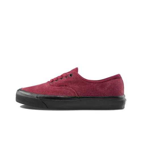 VANS Authentic Series LX Low Топ Скейтборд Кроссовки Unisex Бордовый