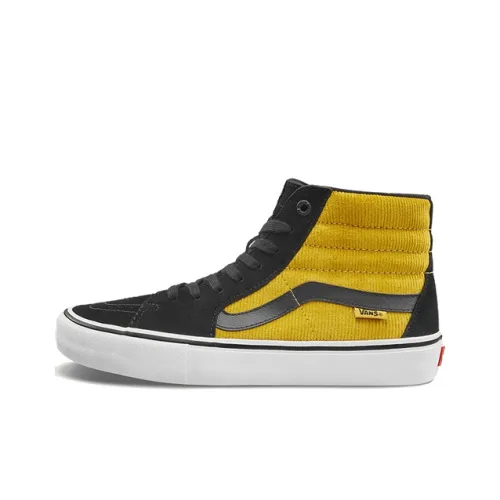 Vans SK8 Pro High Топ Скейтборд Кроссовки Unisex Белый Желтый