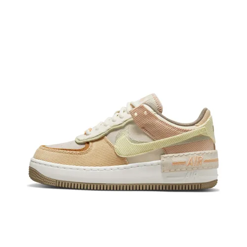 Nike Air FORCE 1 LOW Топ Скейтборд Кроссовки Женские Кокосовое молоко